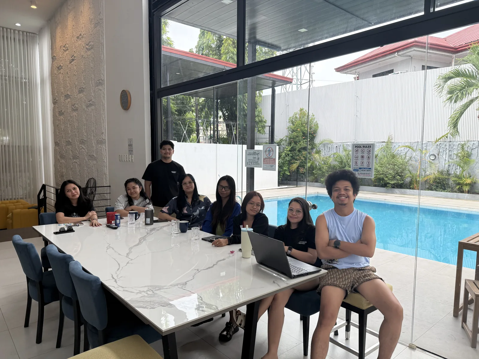 The Nexus Group Global team during a company retreat